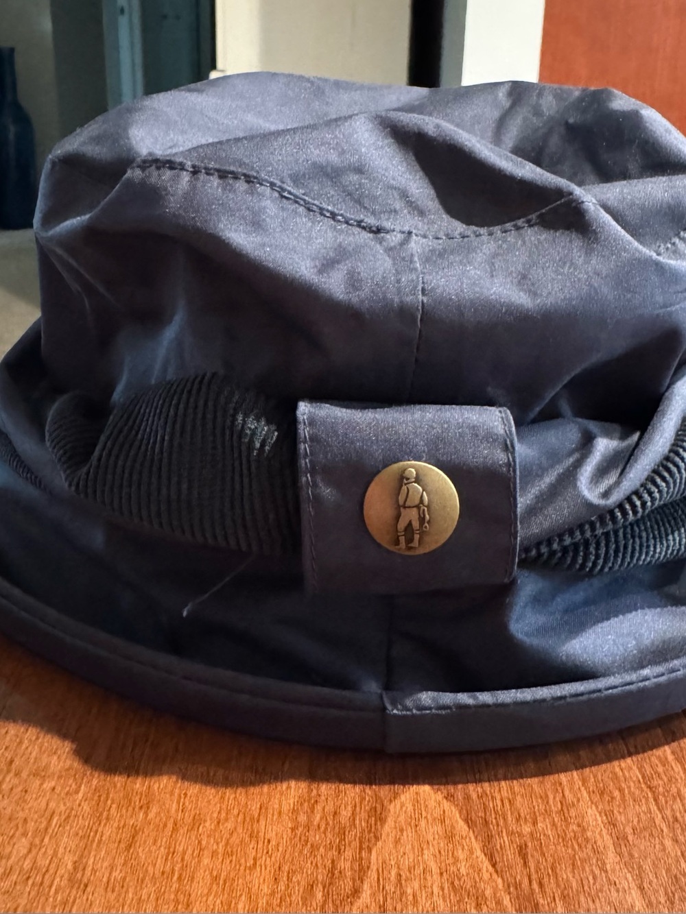 Women’s Jack Murphy waterproof navy hat
Purchased in Ireland